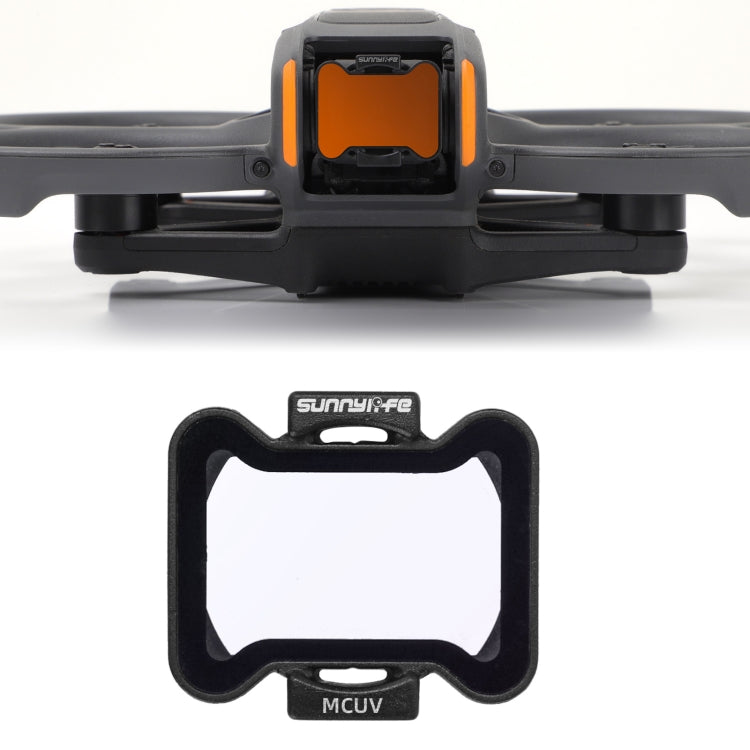 For DJI Avata 2 Sunnylife Camera Lens Filter, Filter:MCUV