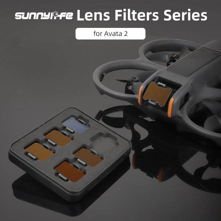 For DJI Avata 2 Sunnylife Camera Lens Filter, Filter:ND8