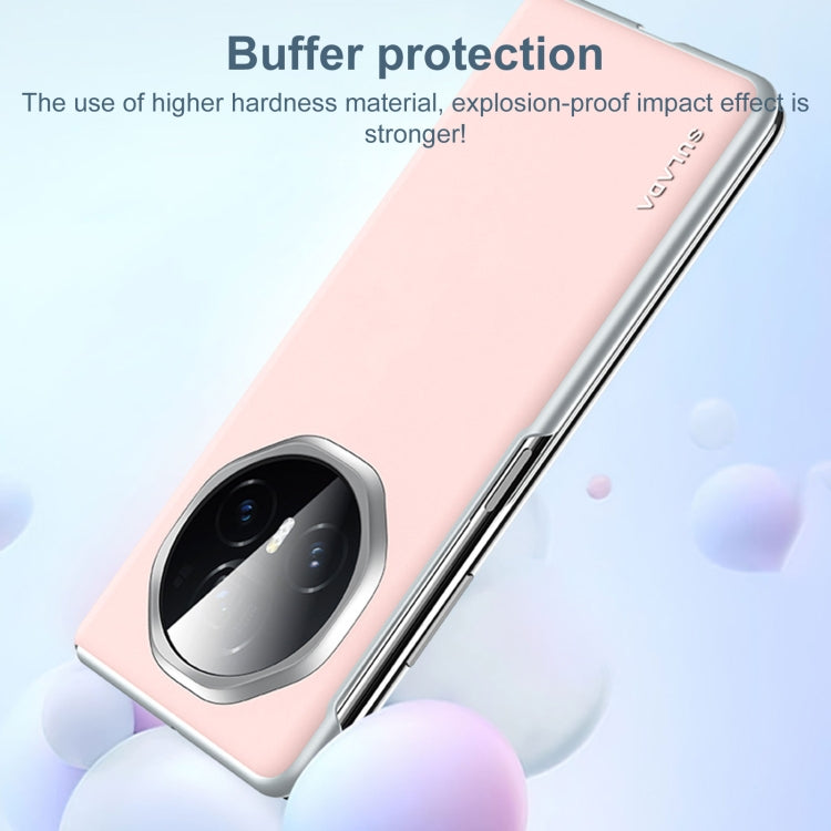 For Honor Magic Vs3 SULADA Skin Feel Liquid Leather Shockproof Phone Case(Pink)