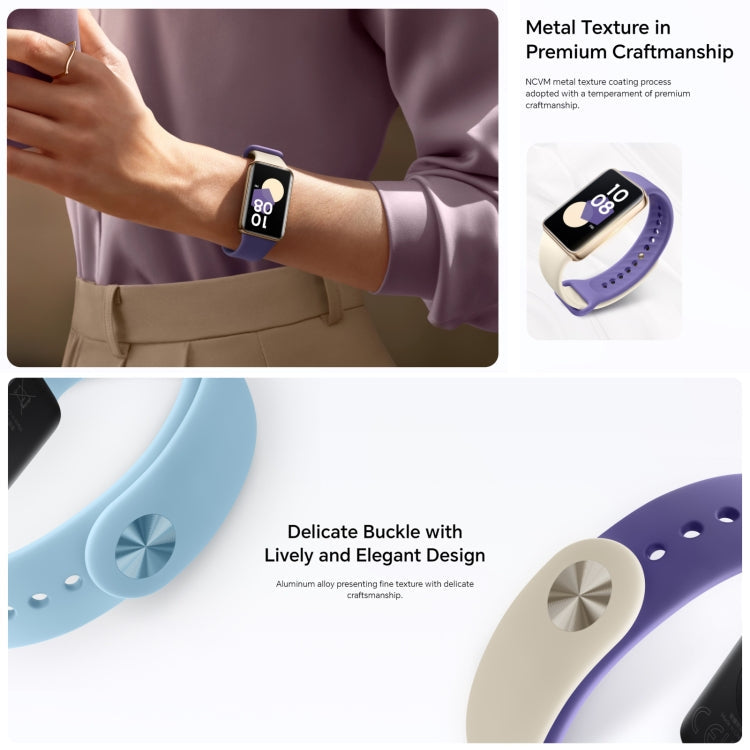 Honor Band 9, 1.57 inch AMOLED Screen, Support Heart Rate / Blood Oxygen / Sleep Monitoring, Standard Version(Purple)