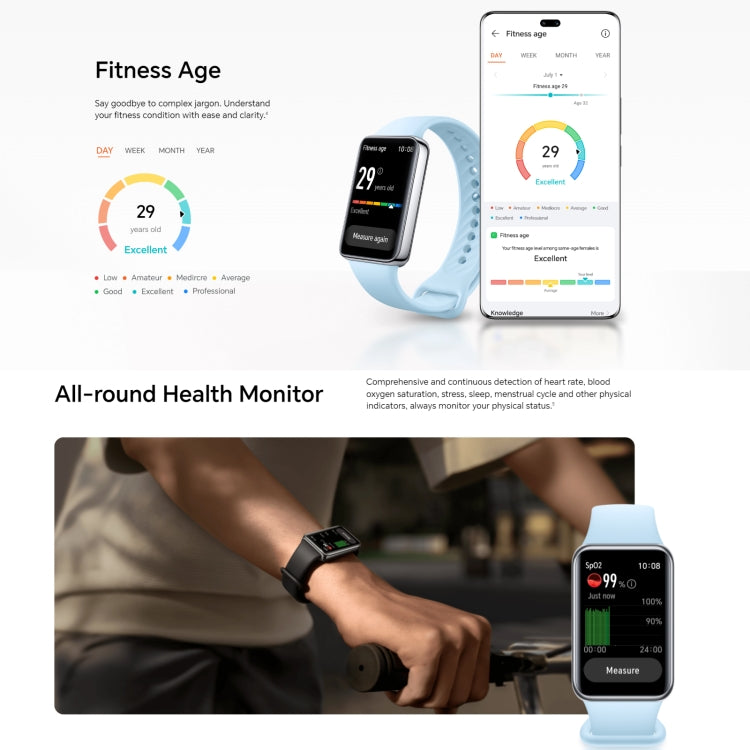 Honor Band 9, 1.57 inch AMOLED Screen, Support Heart Rate / Blood Oxygen / Sleep Monitoring, NFC Version(Purple)