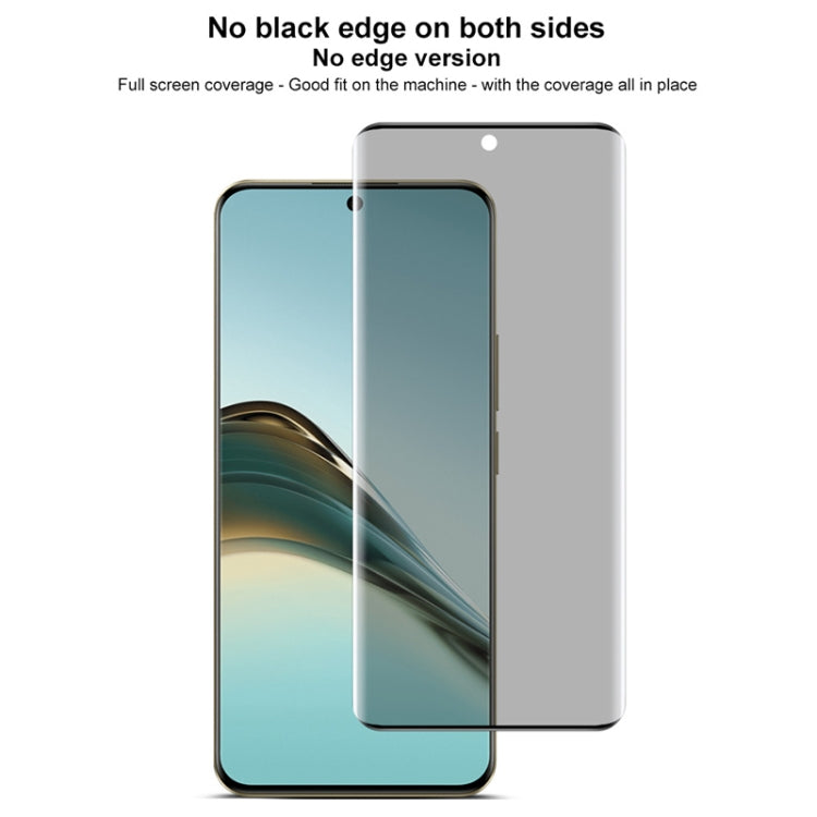 For Realme 13 Pro 5G Global imak No Edge Version 3D Curved Privacy Full Screen Tempered Glass Film
