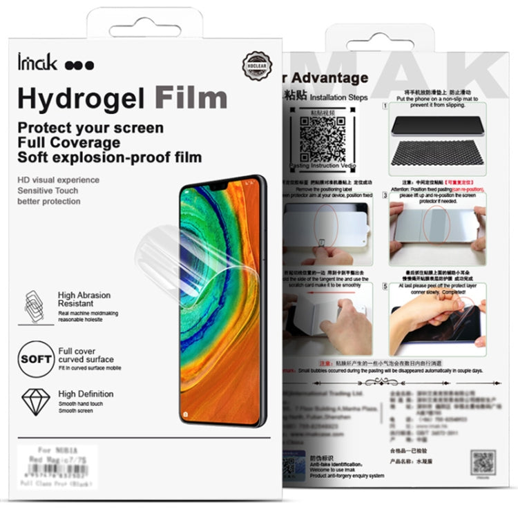 For iPhone 16 imak 4th Generation  Full Coverage Screen Hydrogel Film Protector