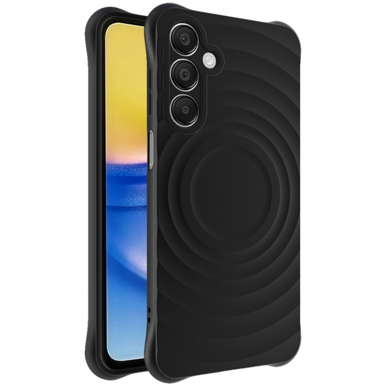 For Samsung Galaxy A16 5G / 4G IMAK UC-6 Series Manbo Frosting Soft Phone Case(Black)