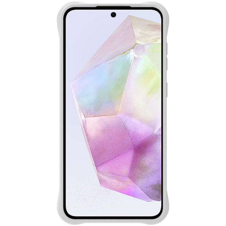 For Samsung Galaxy A36 5G IMAK UC-6 Series Manbo Frosting Soft Phone Case(White)