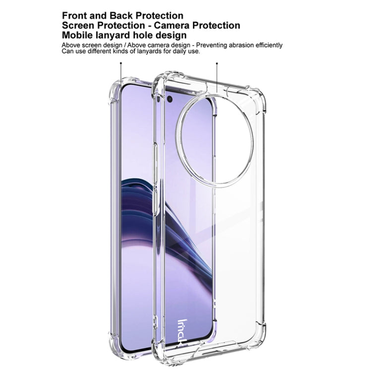 For Realme 13 Pro 5G Global IMAK Space Shield PC + TPU Airbag Shockproof Phone Case(Transparent)