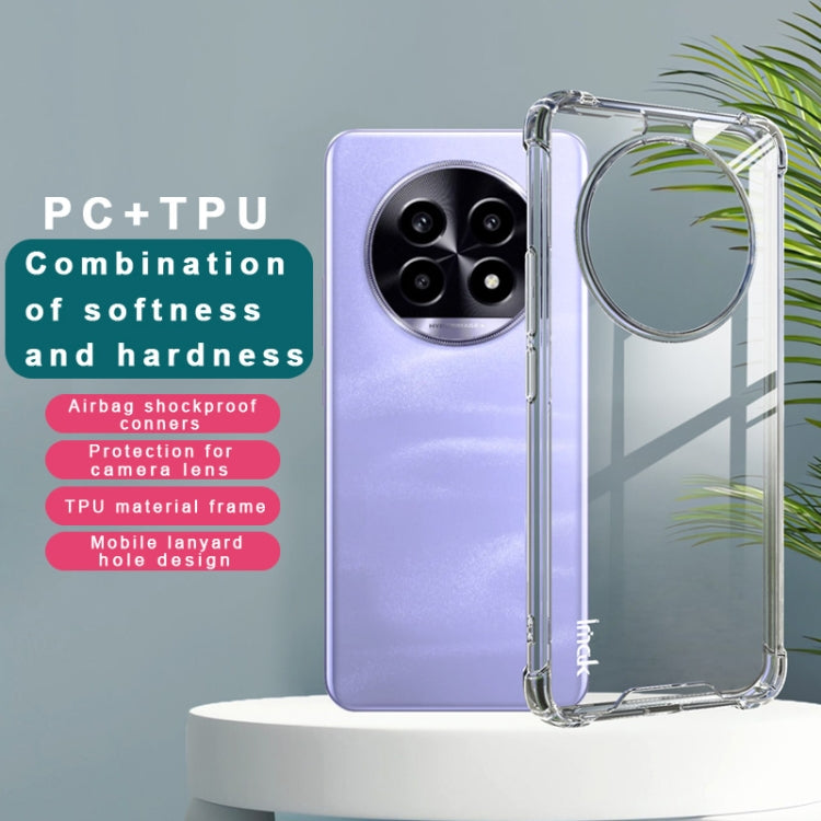 For Realme 13 Pro+ Global IMAK Space Shield PC + TPU Airbag Shockproof Phone Case(Transparent)