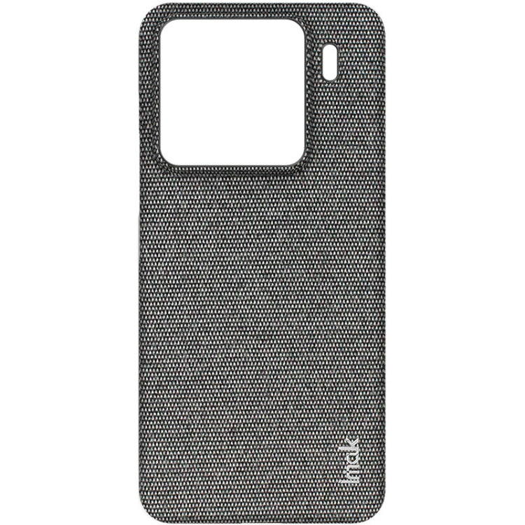 For Xiaomi 15 Pro imak Ruiyi Series Cloth Texture PU + PC Phone Case(Dark Grey)