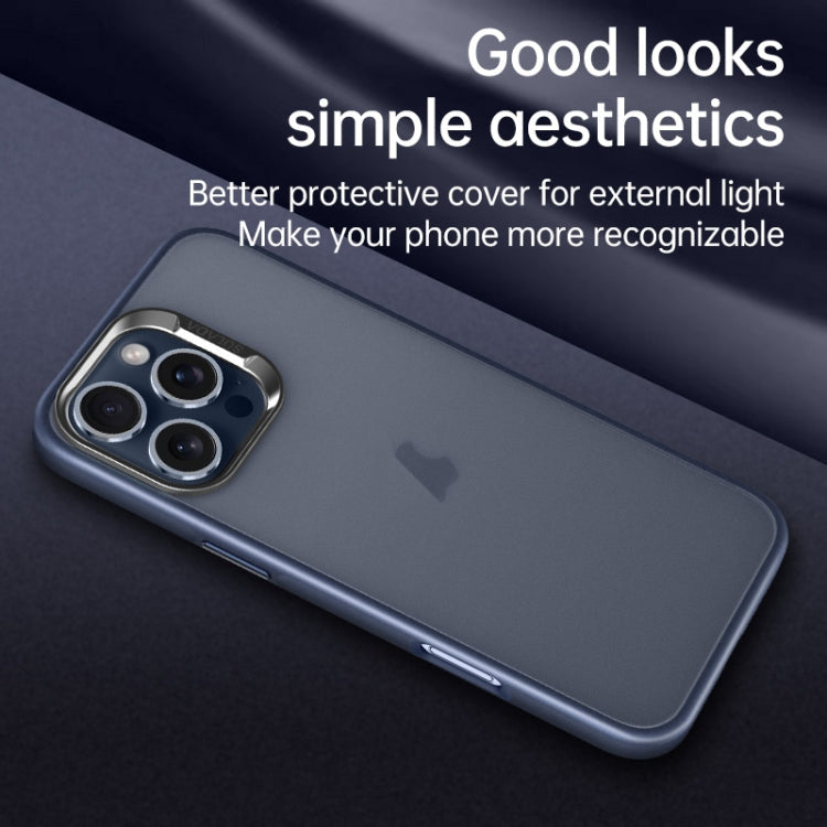 For iPhone 16 Pro SULADA Skin Feel Matte Shockproof Phone Case(Gold)