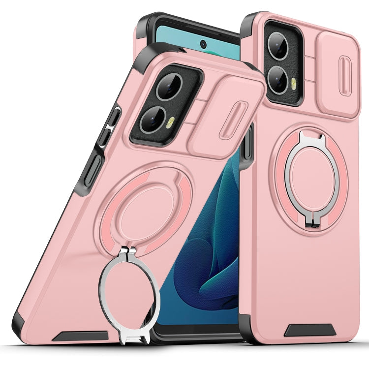 Motorola Moto G Stylus 5G 2025 / Moto G 5G 2024 Sliding Camshield Ring Holder Case