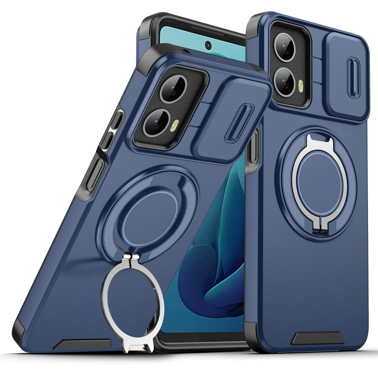 Motorola Moto G Stylus 5G 2025 / Moto G 5G 2024 Sliding Camshield Ring Holder Case
