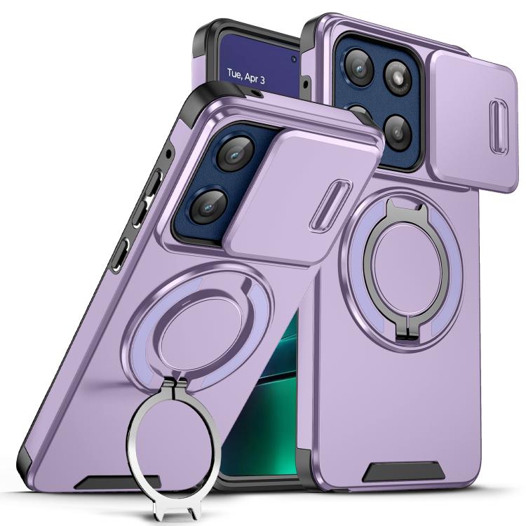 Motorola Moto G Stylus 5G 2025 / Moto G 5G 2024 Sliding Camshield Ring Holder Case