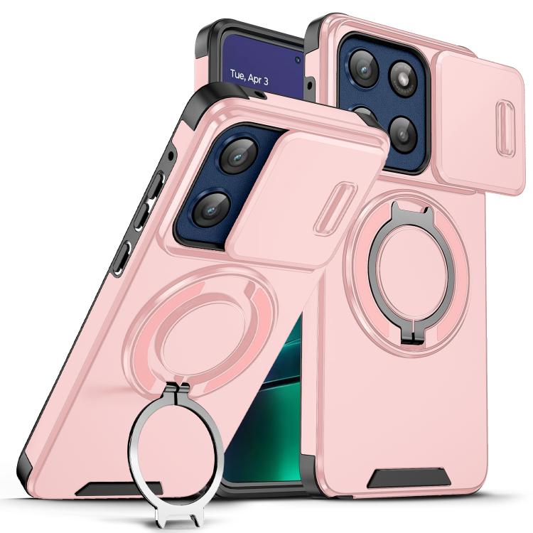 Motorola Moto G Stylus 5G 2025 / Moto G 5G 2024 Sliding Camshield Ring Holder Case