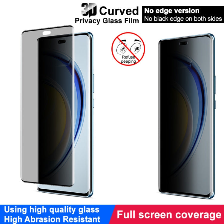 For Huawei Maimang 30 imak No Edge Version 3D Curved Privacy Full Screen Tempered Glass Film