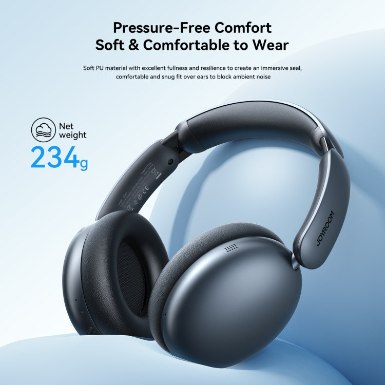 JOYROOM JR-JH1 Hybrid ANC Bluetooth Wireless Headphones Headset(Black)