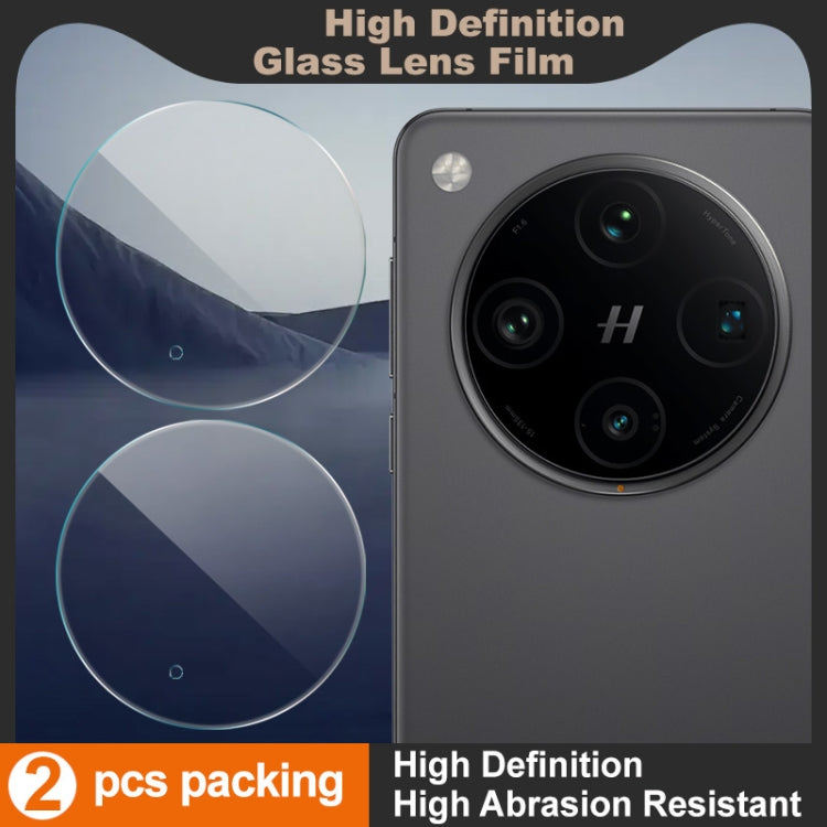 For OPPO Find X8 Pro 2 PCS/Set IMAK HD Glass Rear Camera Lens Film