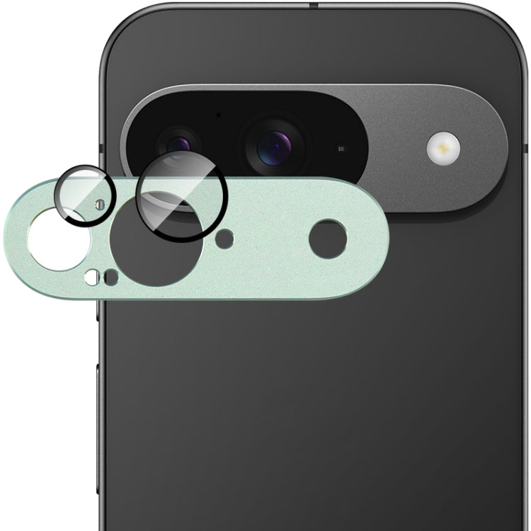 For Google Pixel 9 IMAK Metal Armor Premium Camera Protector Film(Green)