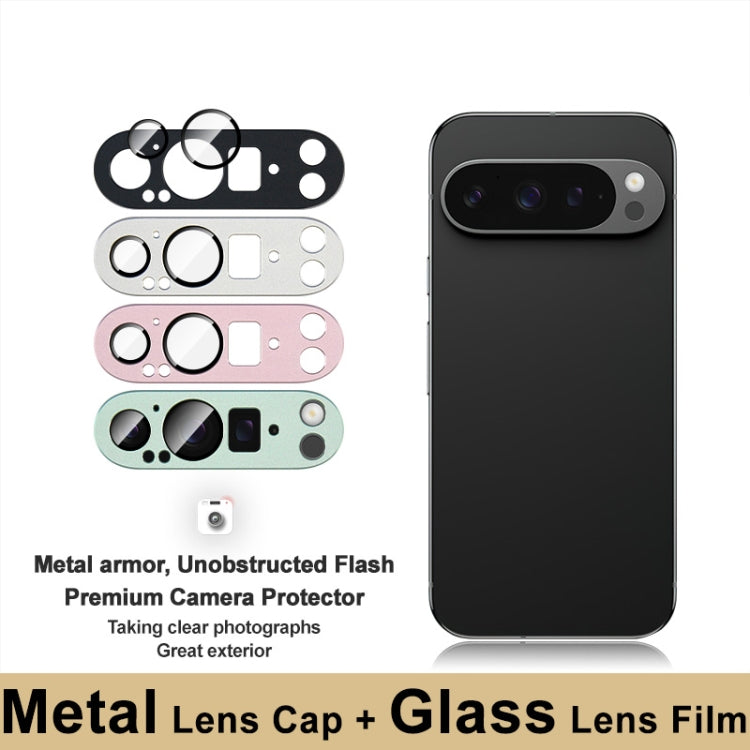 For Google Pixel 9 Pro IMAK Metal Armor Premium Camera Protector Film(Green)