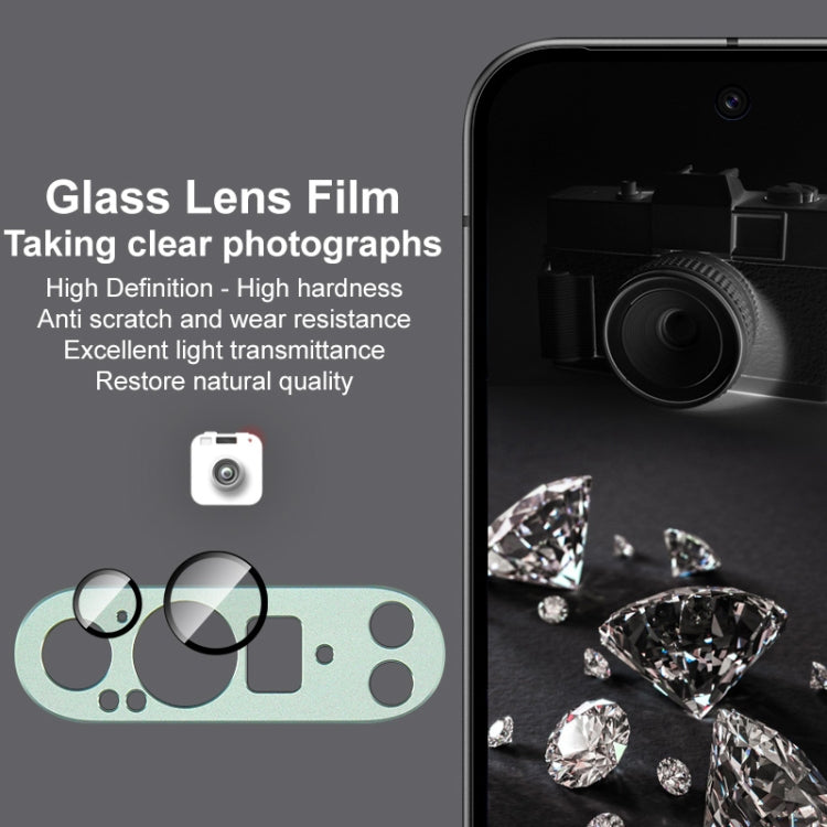 For Google Pixel 9 Pro XL IMAK Metal Armor Premium Camera Protector Film(Silver)