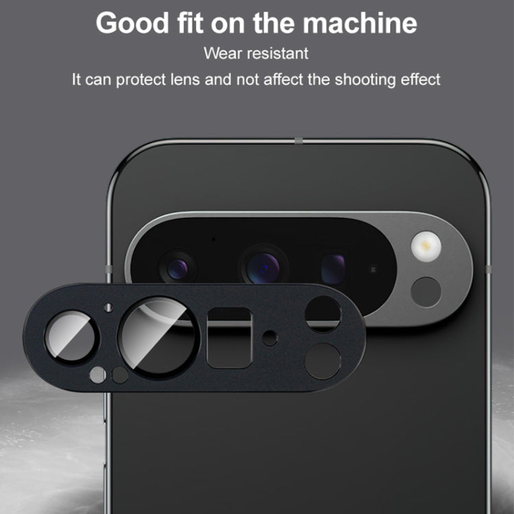 For Google Pixel 9 Pro XL IMAK Metal Armor Premium Camera Protector Film(Silver)