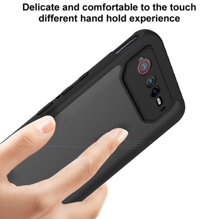 For Asus ROG Phone 6 Pro / 6 / 6D imak UX-9B Series Four Corners Tiny Airbag Shockproof Phone Case(Black)