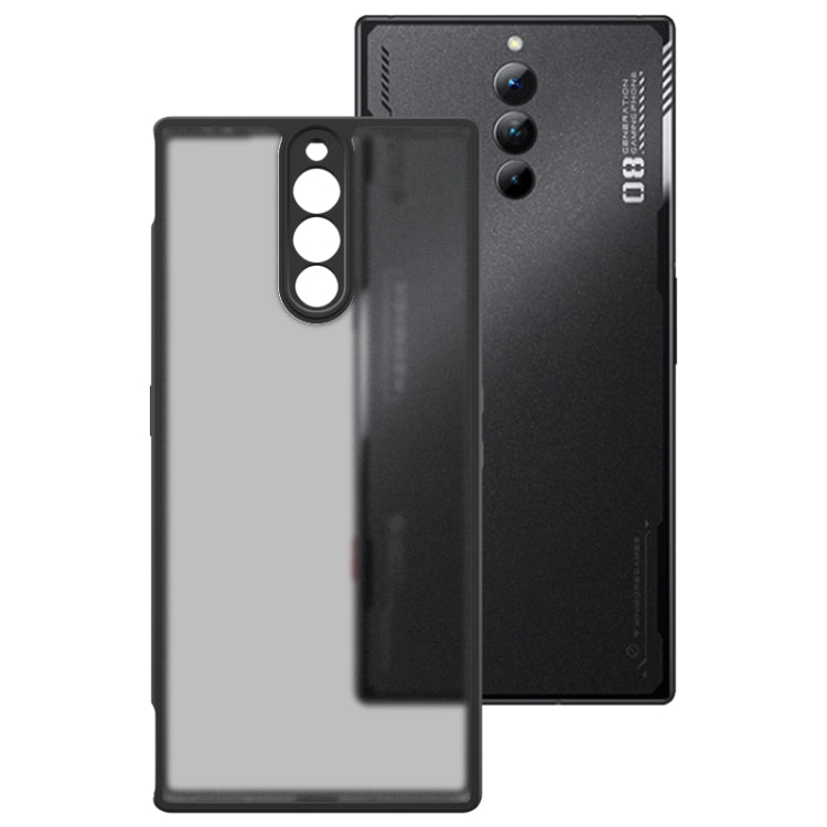 For ZTE nubia Red Magic 8 Pro+ imak UX-9B Series Four Corners Tiny Airbag Shockproof Phone Case(Black)