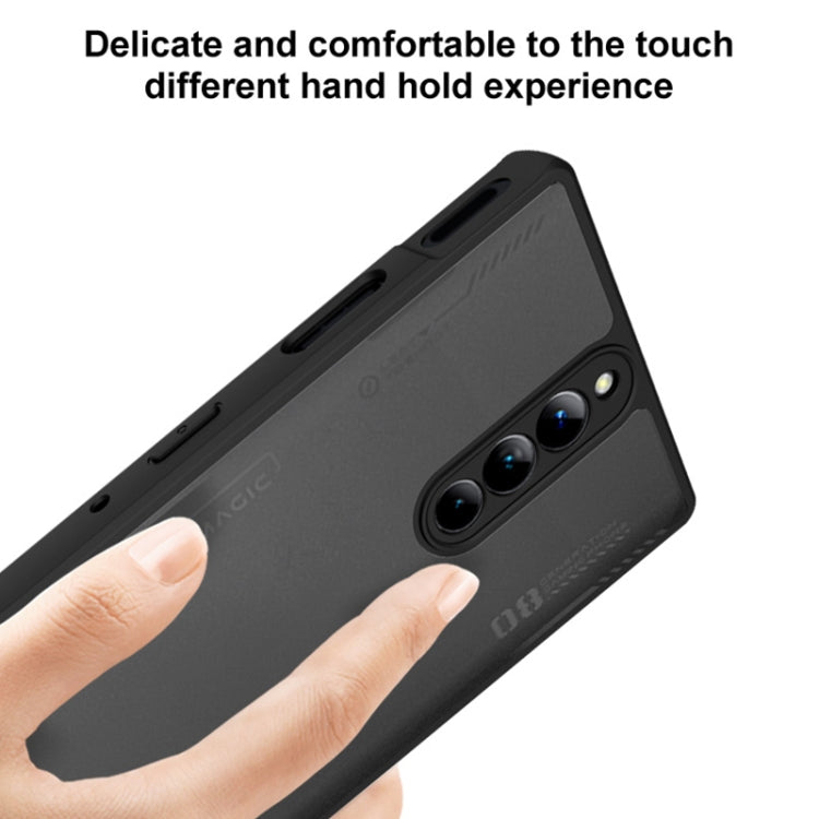 For ZTE nubia Red Magic 8s Pro imak UX-9B Series Four Corners Tiny Airbag Shockproof Phone Case(Black)