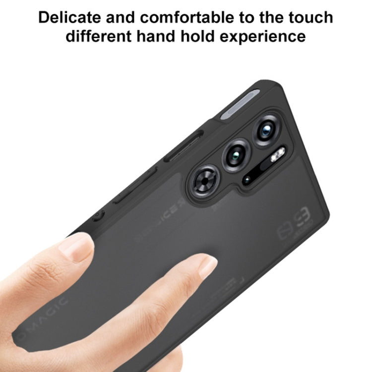 For ZTE nubia Red Magic 9 Pro+ imak UX-9B Series Four Corners Tiny Airbag Shockproof Phone Case(Black)