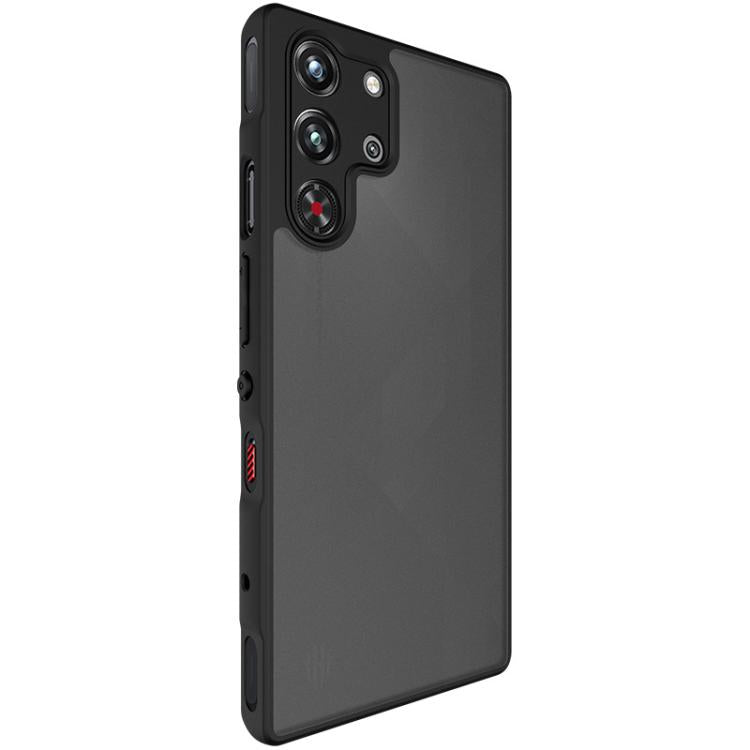 For ZTE nubia Red Magic 10 Pro imak UX-9B Series Four Corners Tiny Airbag Shockproof Phone Case(Black)