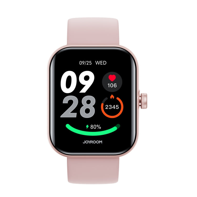 JOYROOM JR-FT5 Plus Fit-life Series Smart Watch, 1.96 inch Screen, Support BT Call / Heart Rate(Rose Gold)