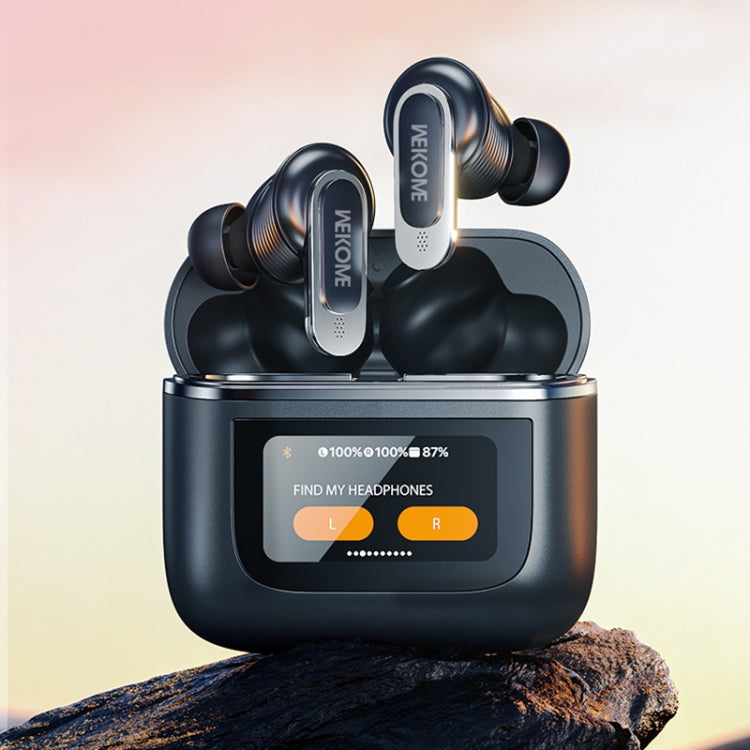 WK Beluga S9 Smart Color Screen True Wireless Noise Reduction Bluetooth Earphone(Grey)