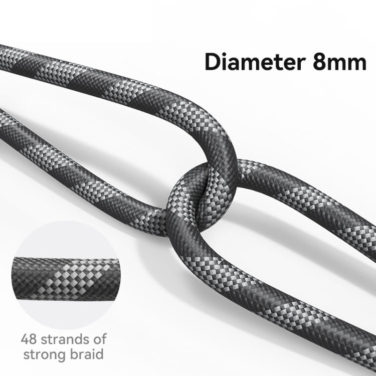USAMS ZB316 Adjustable Phone Rope(Black)