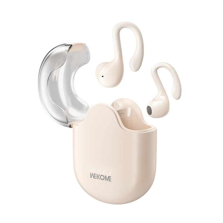WK WS-03 Yindou Ear-mounted Air Conduction Bluetooth Earphone(White)