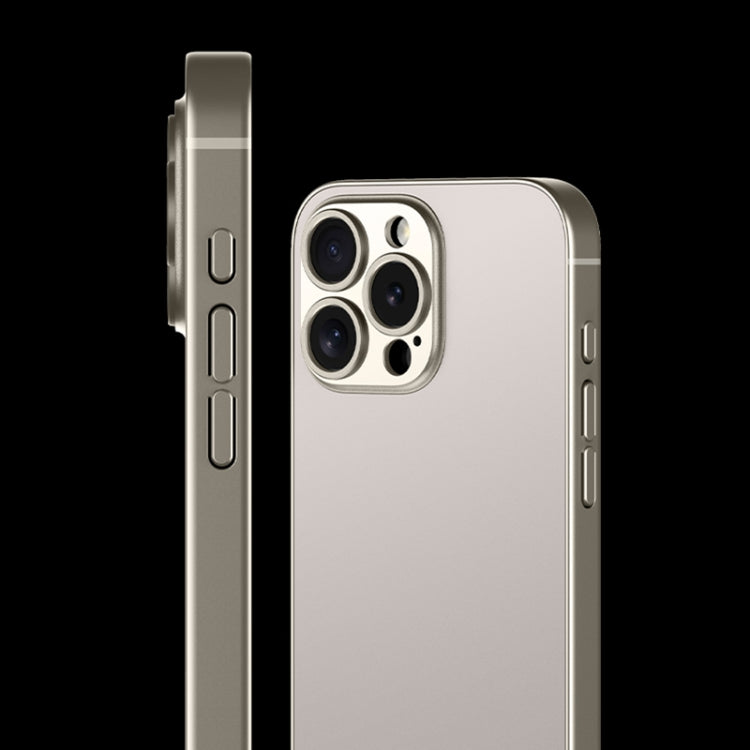 For iPhone 16 Pro GKK AG Craft Skin Feel Full Coverage Phone Case(Mountain Gray)