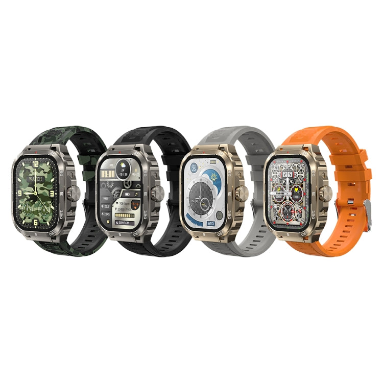 WK WH-03 2.01 inch Smart Watch Supports Bluetooth Calls(Grey)