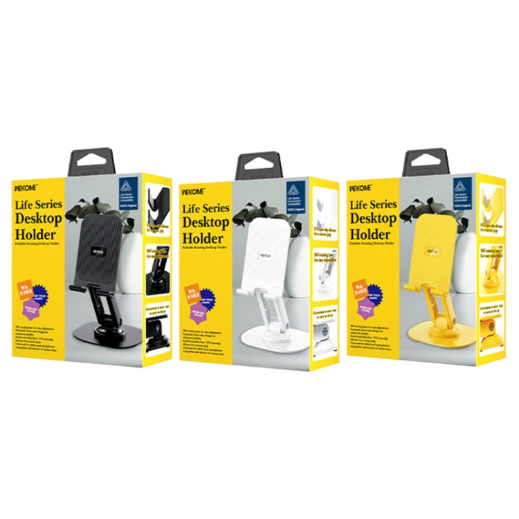 WEKOME WA-S103 Life Series Folding Rotating Desktop Holder(Yellow)