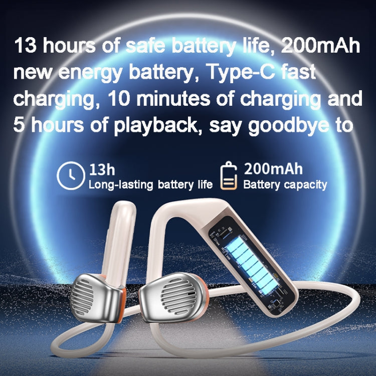 WEKOME Beluga G1 PhanWing Open-ear True Wireless Stereo Bluetooth Earphones(Black)