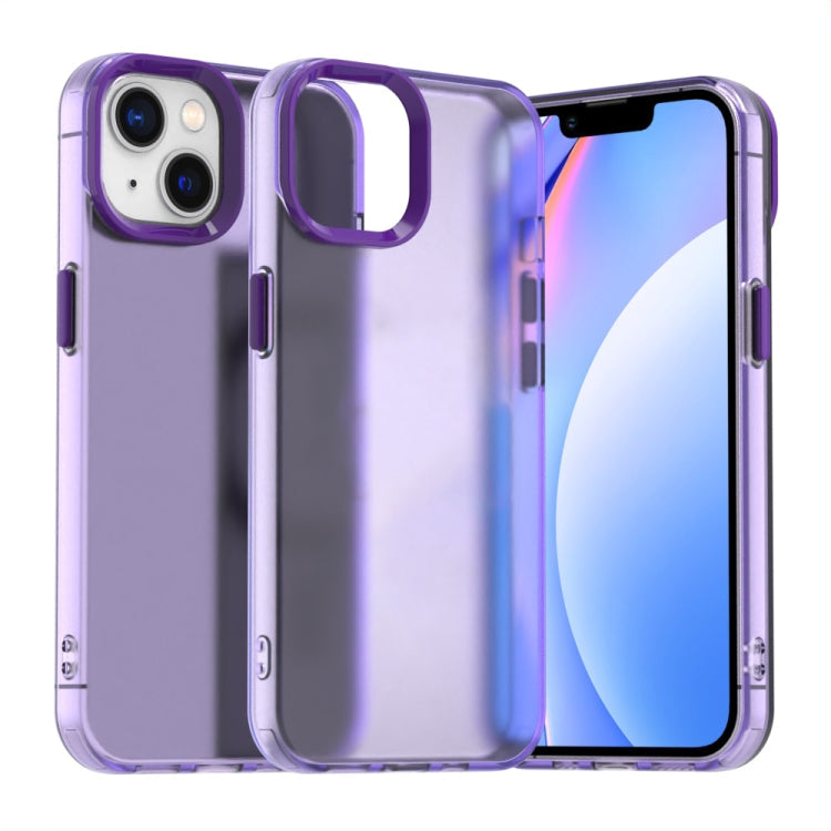 Candy PC Hybrid TPU Shockproof Phone Case, For iPhone 15 Pro, For iPhone 15 Plus, For iPhone 15