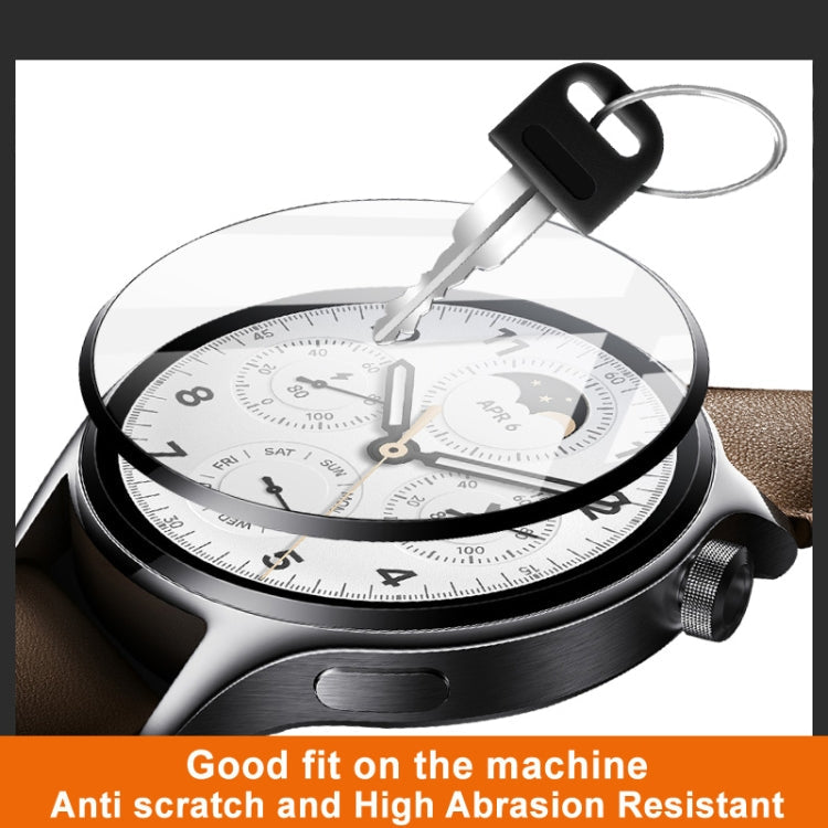 For Garmin fenix 8 AMOLED 43mm imak Plexiglass HD Watch Protective Film