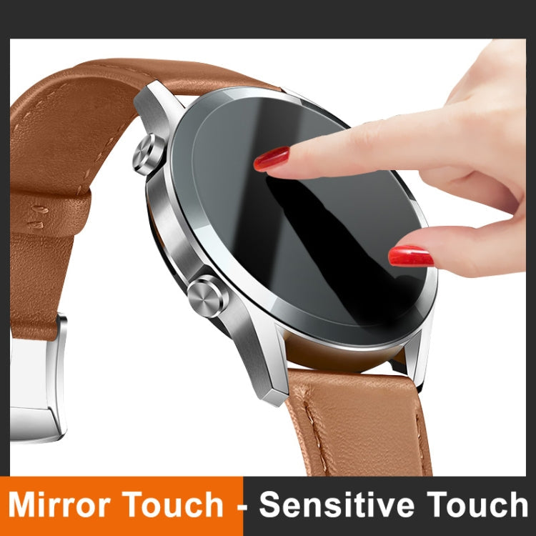 For Garmin fenix E 47mm imak Plexiglass HD Watch Protective Film