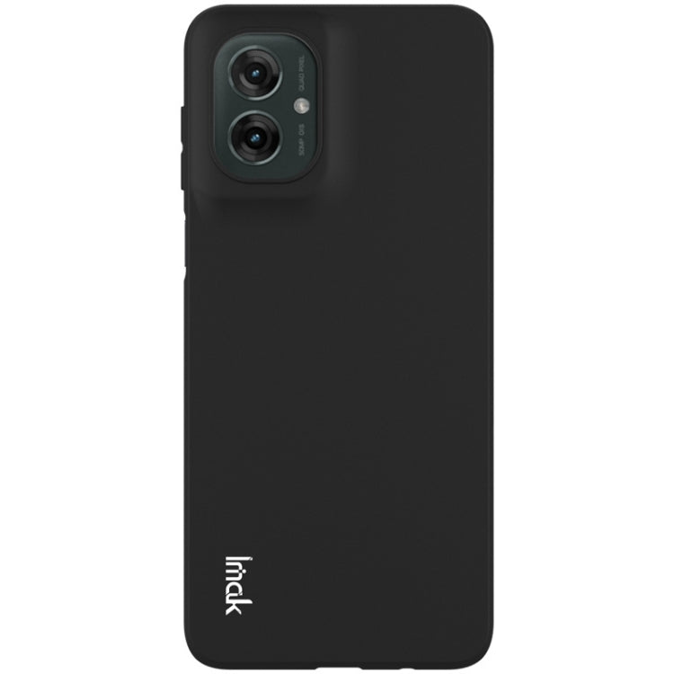 For Motorola Moto G55 5G IMAK UC-3 Series Shockproof Frosted TPU Phone Case(Black)