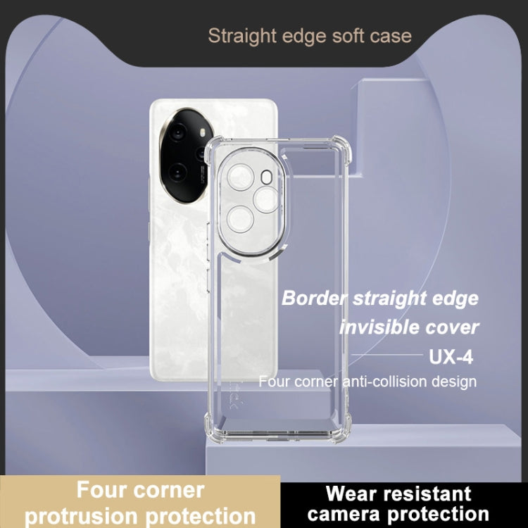 For Honor 100 Pro IMAK UX-4 Series Four-corner Shockproof Phone Case(Transparent)