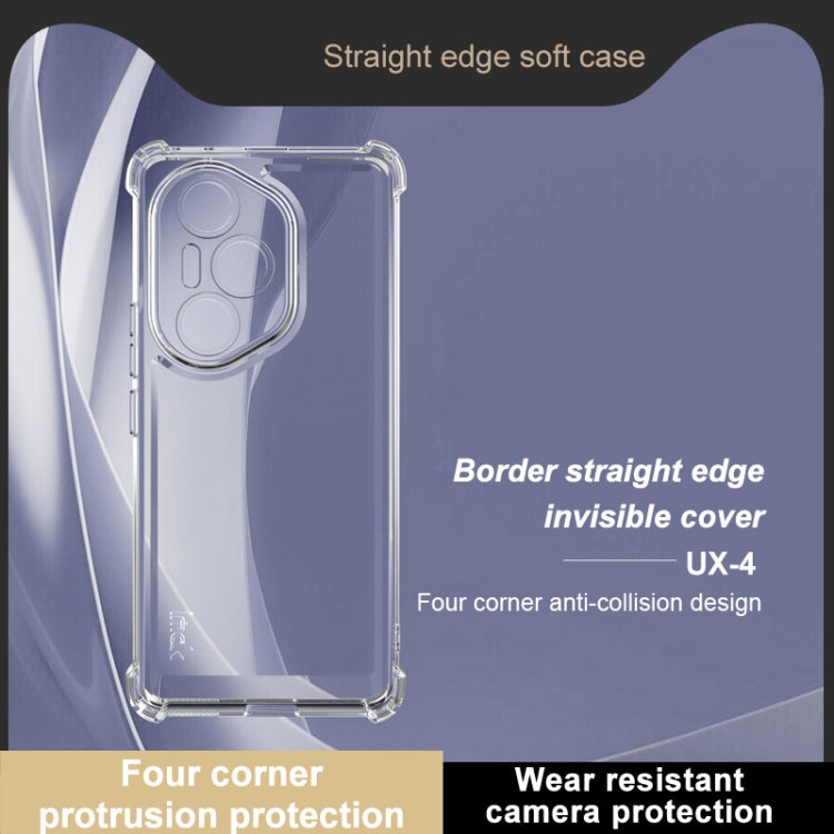 For Honor 300 Ultra IMAK UX-4 Series Four-corner Shockproof Phone Case(Transparent)
