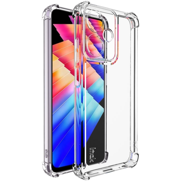 For Infinix Hot 30 Play / 30 Play NFC IMAK UX-4 Series Four-corner Shockproof Phone Case(Transparent)