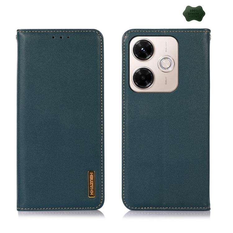 KHAZNEH Nappa Top Layer Cowhide Leather Phone Case, For Redmi Note 15 5G Global 164mm, For Redmi K90 Pro Max/Poco F8 Ultra, For Redmi Note 15 Pro 4G Global 163.2mm, For Redmi K90/Poco F8 Pro, For Redmi Note 15 Pro 5G Global 163.6mm, For Redmi 13X