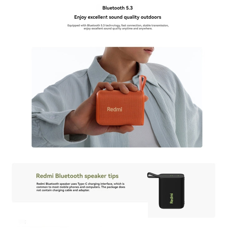 Xiaomi Redmi IP67 Waterproof Portable Bluetooth Speaker(Orange)