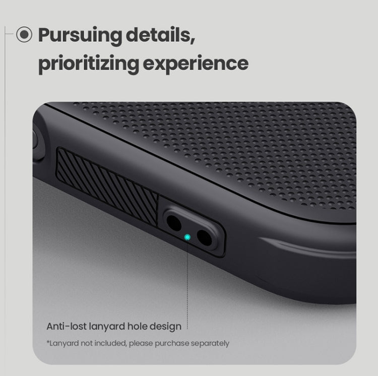 For iPhone 16 Pro NILLKIN Frosted Shield Pro PC + TPU Phone Case(Black)