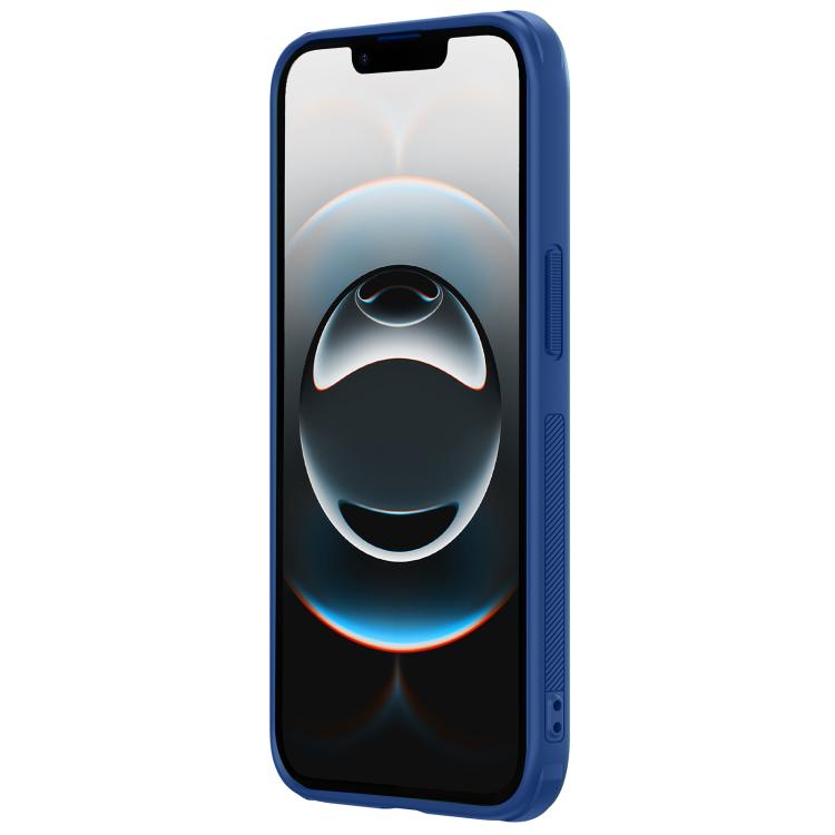For iPhone 17e / 16e NILLKIN Frosted Shield Pro PC + TPU Phone Case(Blue)