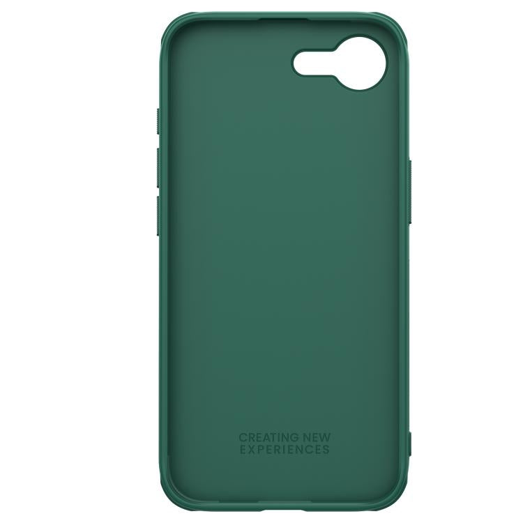 For iPhone 16e NILLKIN Frosted Shield Pro PC + TPU Phone Case(Green)