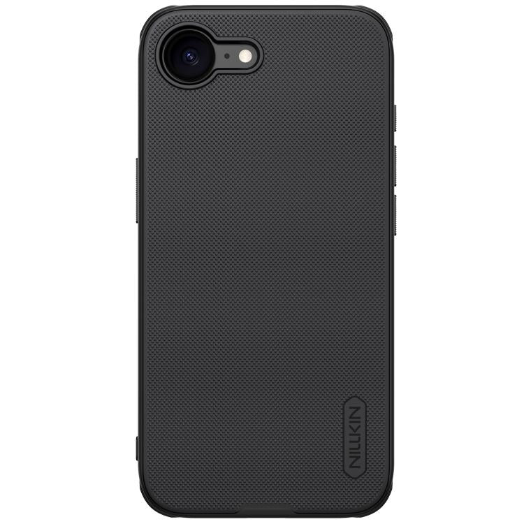 For iPhone 16e NILLKIN Frosted Shield Pro Magnetic Magsafe Phone Case(Black)